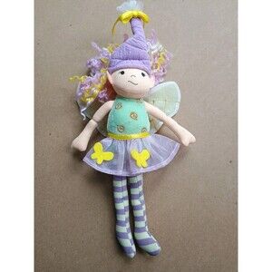 Dandy Beneath the Leaf Fairy Doll 2001 Manhattan Toy 8” Vintage